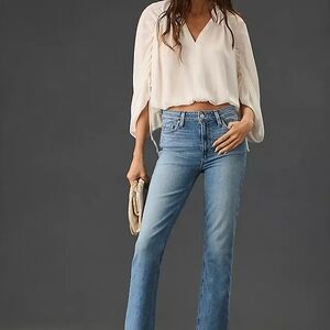 Paige Cindy Raw Hem Jeans Size 26